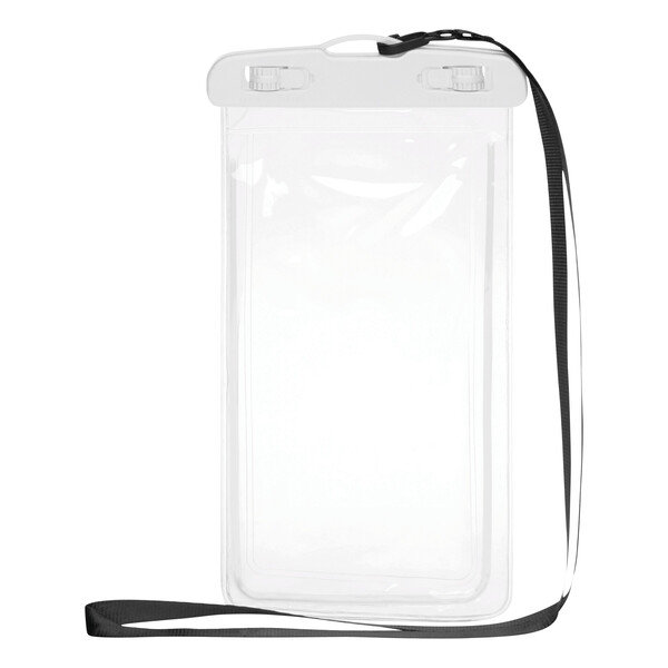 Bag, splash-proof DIVER - transparent / white