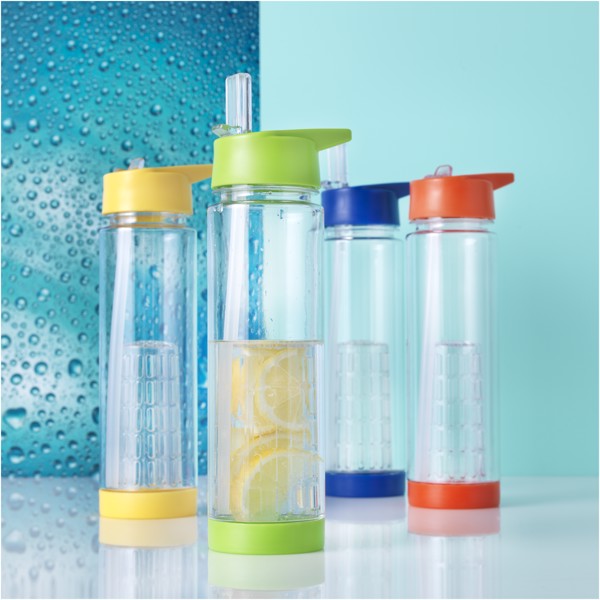 Tutti-frutti 740 ml Tritan™ infuser sport bottle - Transparent / Blue