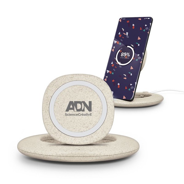 CHARGEUR PAR INDUCTION RAPIDE 10W & SUPPORT DE TELEPHONE