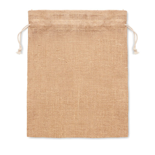 MB - Medium jute gift bag 25 x 32cm Jute Medium