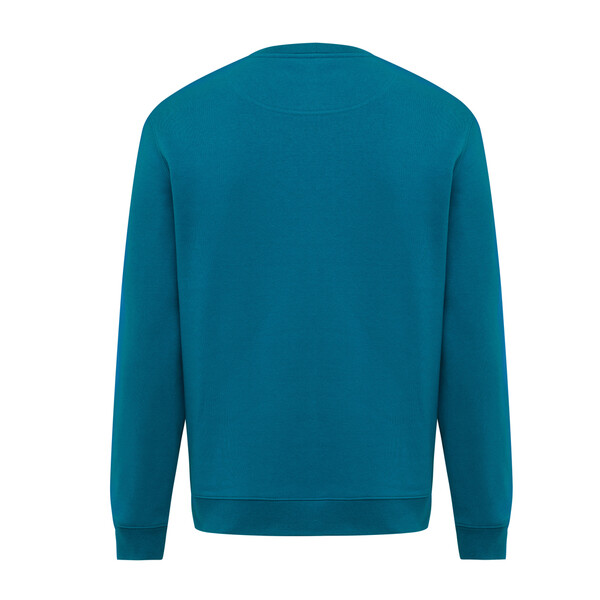 Mikina IQONIQ Torla z recyklované bavlny - Dark Teal / S