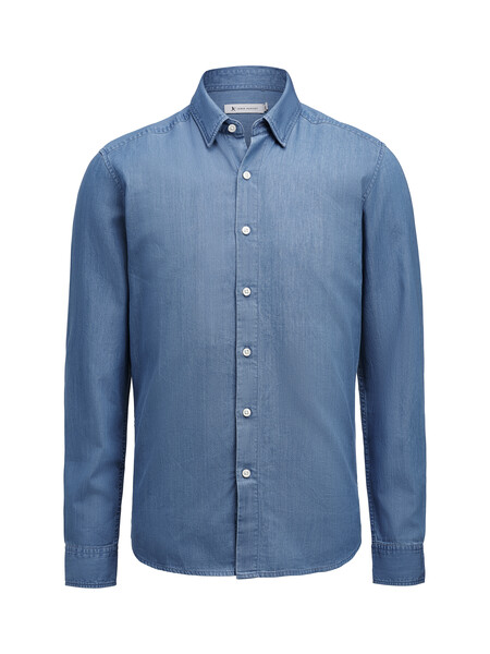 Harvest Sayville Shirt Light Denim XXL