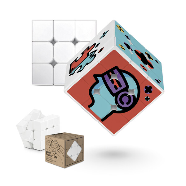 CUBE CASSE-TETE BLANC
