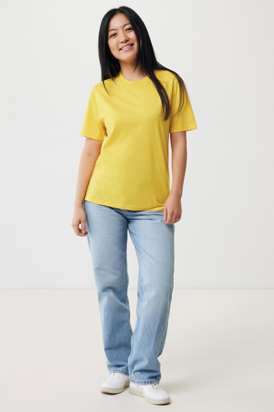 IQONIQ Sierra lightweight recycled cotton t-shirt - Yellow / M