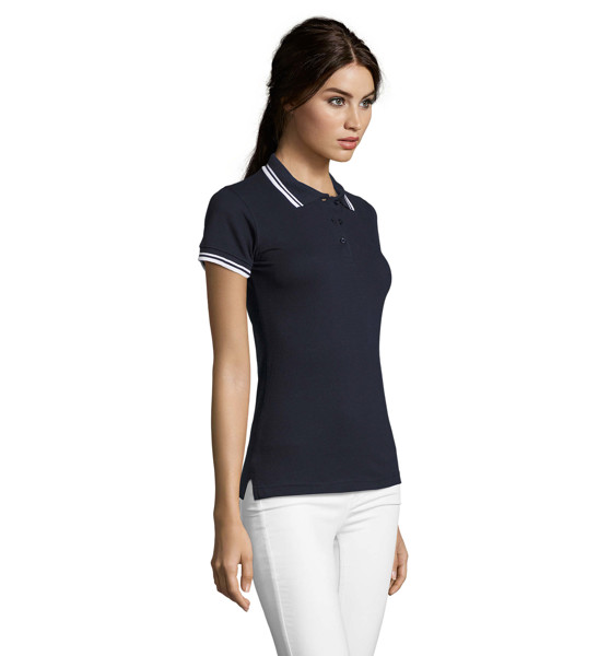 PASADENA POLO FEMININO 200 Pasadena Women - Azul Navy / BrancoXXL