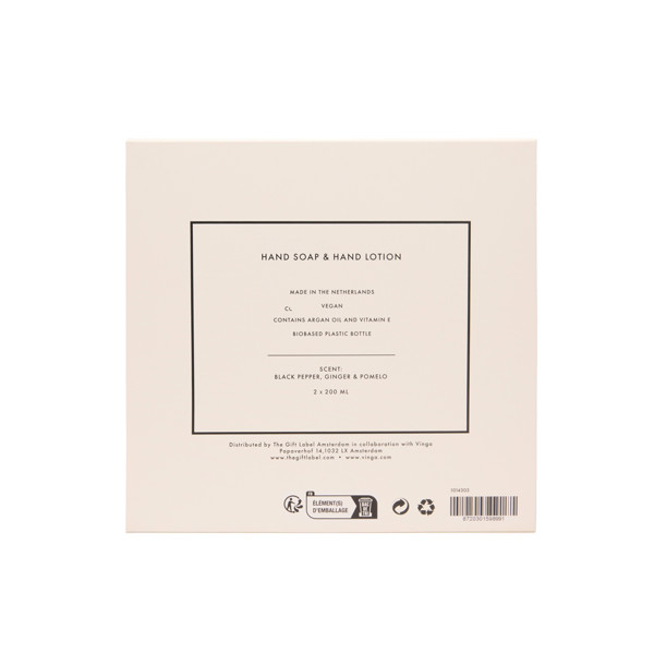 VINGA x TGL hand care gift set