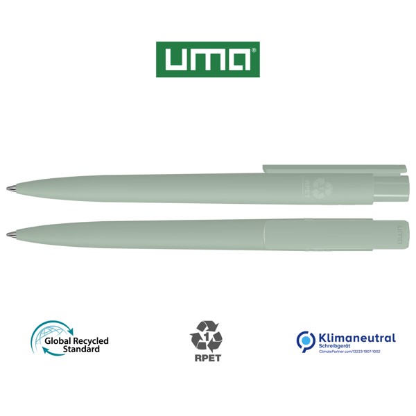 RECYCLED PET PEN PRO F ocean - vert clair