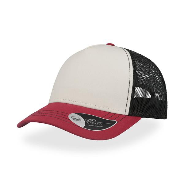 Boné Rapper Canvas, 100% Algodão Canvas - Branco