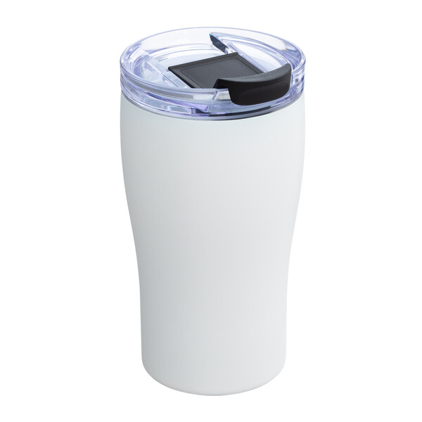 Thermo mug MEZZO CERAMIC - white