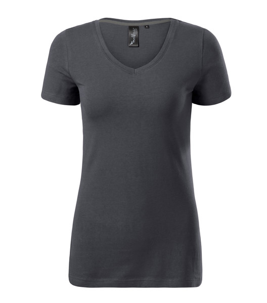 Tričko Dámské Malfini Premium® Action V-Neck - Light Anthracite / S