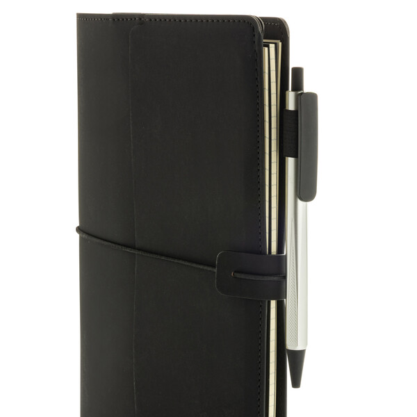 Taccuino 3in1 ricaricabile Daily Notes Binder in PU - Nero