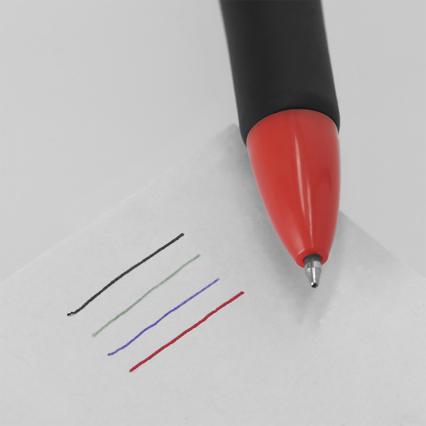 Multicolored Pen Zorzal - White