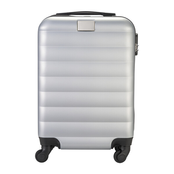 Hard Abs Carry-On-Sized Trolley - Silver