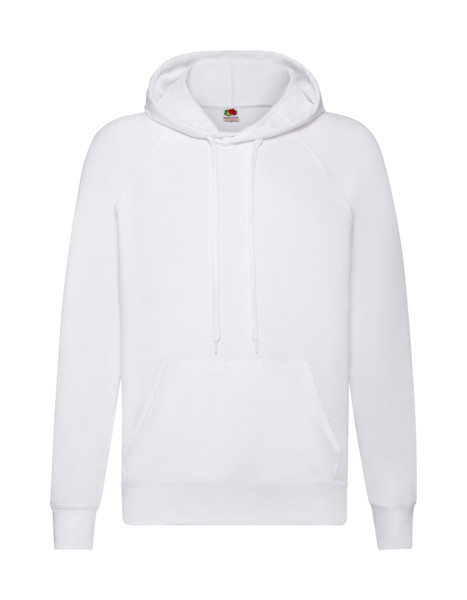 Mikina S Kapucí Lightweight Hooded Sweat - Bílá / L