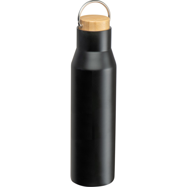 MIRELLA Termoska z recyklovaného nerezu, 550ml - Black