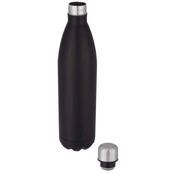 Bouteille Cove de 1L en acier inoxydable à isolation sous vide - Noir