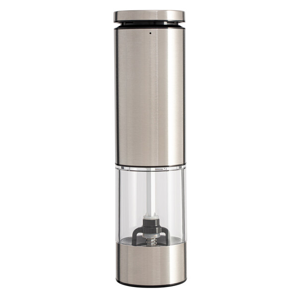 Electric salt or pepper mill CEVARO - silver