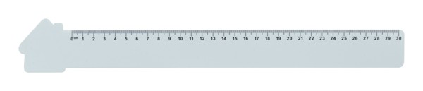 30 Cm Ruler Couler 30, House - White