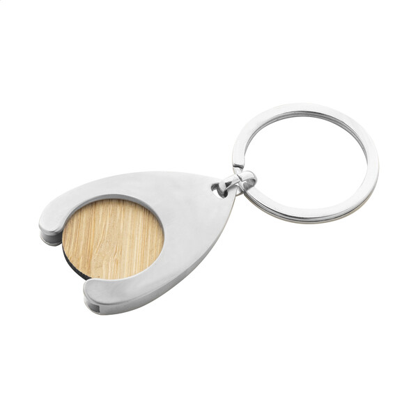 Porte-clés jeton pour caddy Zoinc