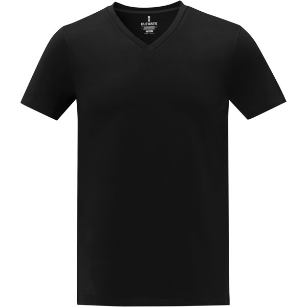 T-shirt Somoto manches courtes col V homme - Noir / 3XL