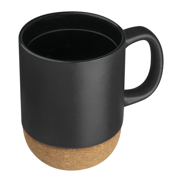 Keramický hrnček Gistel 350 ml - Čierna