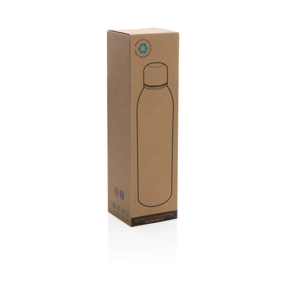 Termo lahev z RCS recyklované oceli 500ml - Antracitová