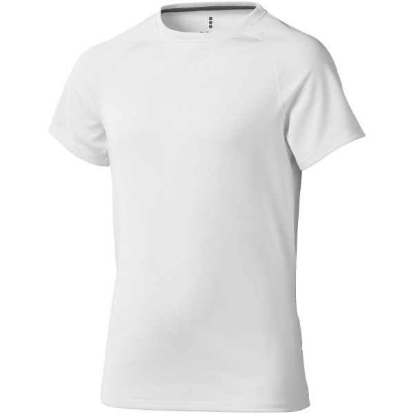 Camiseta Cool fit de manga corta para niños unisex "Niagara" - Blanco / 116