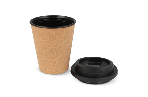 R-PP Tasse à café en liège 350 ml - Noir