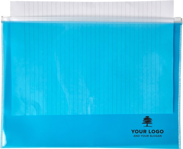 Porte-documents A4 zippé Jannik - neutre