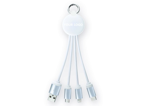 nabíjecí USB kabel LED 3v1 VAREN