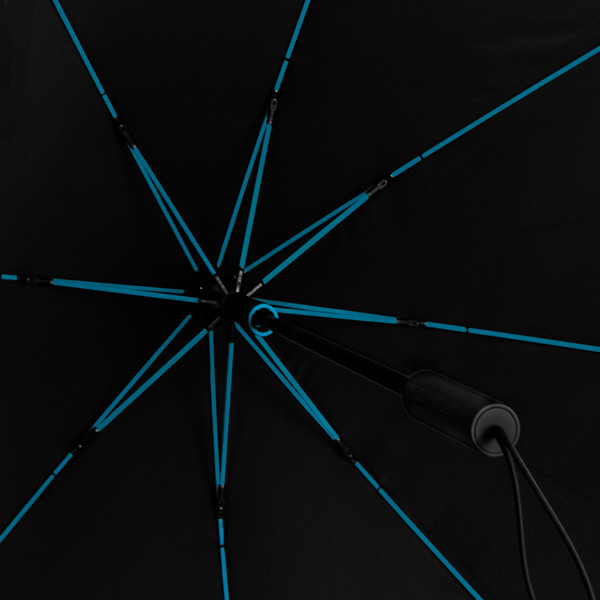 STORMaxi - Parapluie tempte arodynamique - Manuel - Impermable au vent -  92 cm - Noir / Bleu