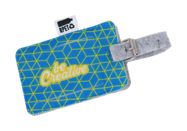 Custom Rpet Luggage Tag CreaFelt Tag