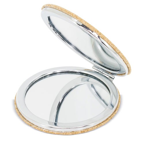 MIROIR ROND EN LIÈGE "LUNI"