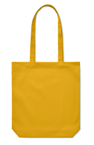 Sac shopping en toile 270 gr/m² Rassa Coloured - Ochre