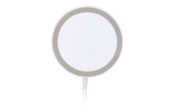 Chargeur magnétique sans fil 15W - Blanc
