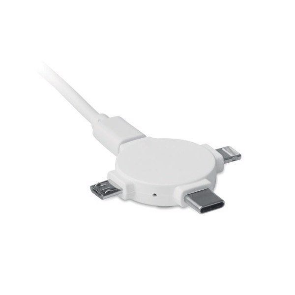 Ligo Cable 3-in-1 adapter, micro-USB,type-C, iOS
