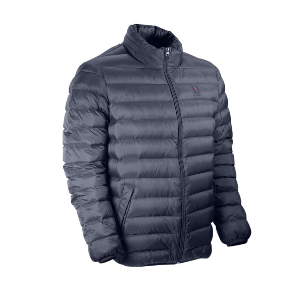 VUARNET - Quilted hooded Jacket - NAVY BLUE / L