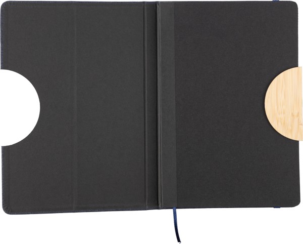 Caderno rPET (300D) A5 Ernst - Grey