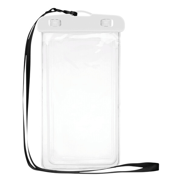 Bag, splash-proof DIVER - transparent / white