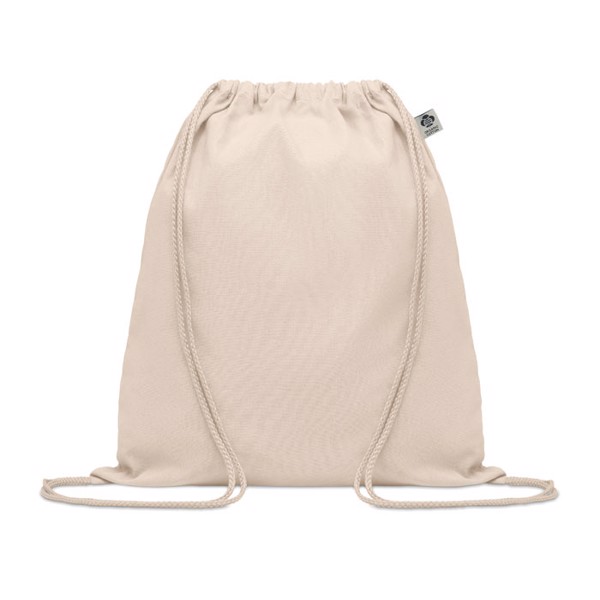 Yuki drawstring bag organic cotton, 140 g/m²