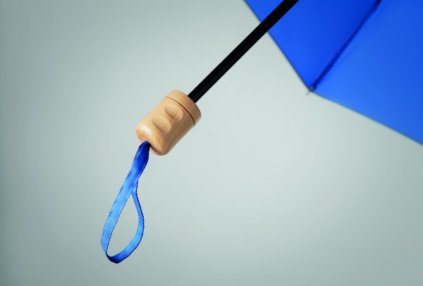 21 inch RPET foldable umbrella Tralee - Royal Blue