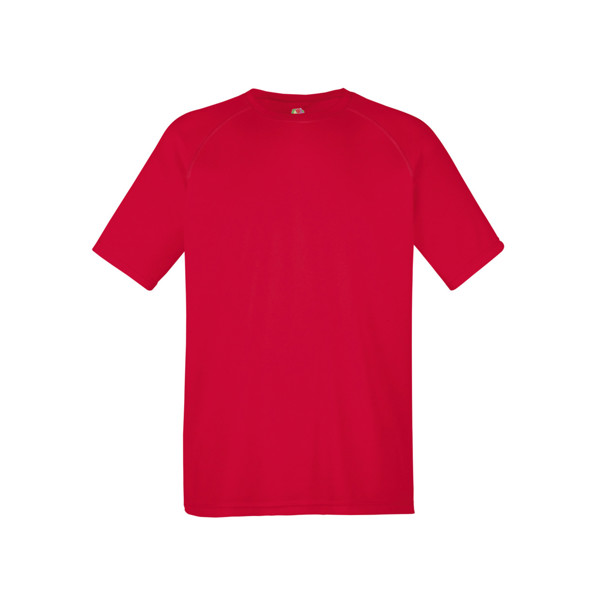T-Shirt Performance T 140G - 100% Poliéster - Vermelho / S