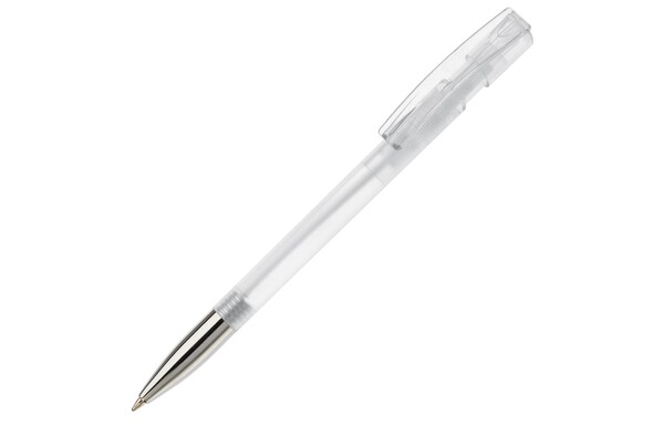 Stylo Nash Transparent - Transparent / Blanc