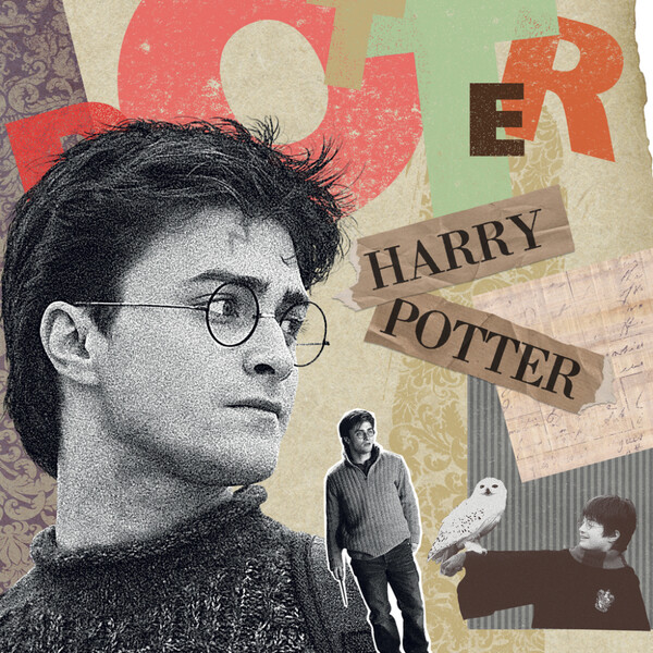 Notique Poznámkový Kalendář Harry Potter 2027, 30 x 30 cm