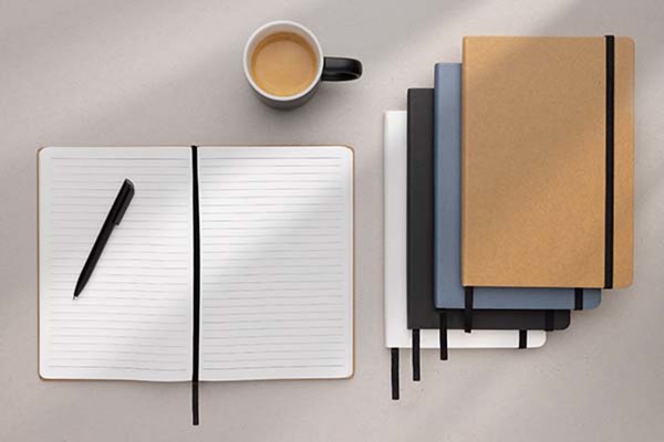 Xd Collection zvezek A5, stone papir, 160 strani - Modra