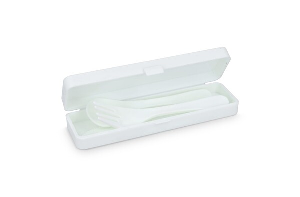 Set de couverts PP - Blanc