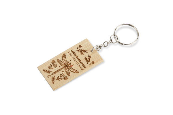 Bamboo keychain BAMKEY