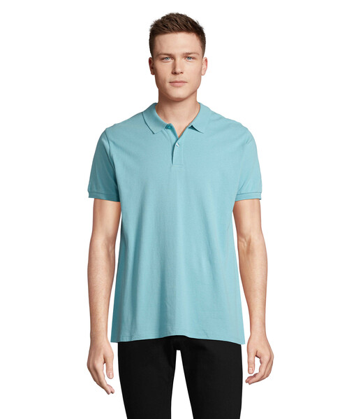 PLANET MEN Polo 170g - Pool BlueL