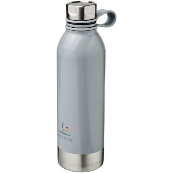 Borraccia in acciaio inossidabile Perth da 740 ml - Grigio