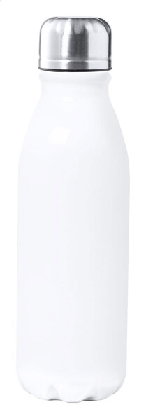 Aluminium Bottle Wellon - White